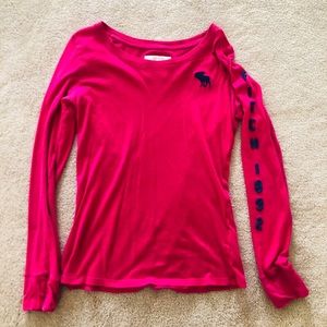 Vintage Pink Abercrombie Top